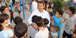 BAŞKAN ERYILMAZ “HER MAHALLEMİZE BİR PARK SÖZÜMÜZÜ TUTUYORUZ