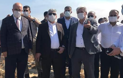 Yeloğlu, İzzettin Yılmaz ve Rahmi Doğan yangına sıfır noktasında