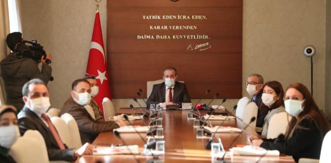 Aile İçi ve Kadına Yönelik Şiddetle Mücadele Toplantısı Yapıldı