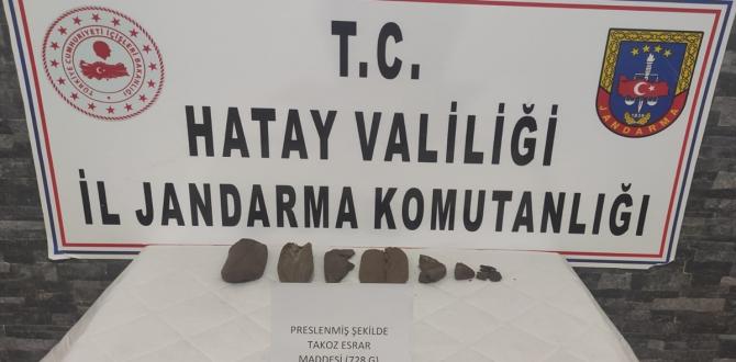 Uyuşturucuları toprağın altına gömerek saklamış