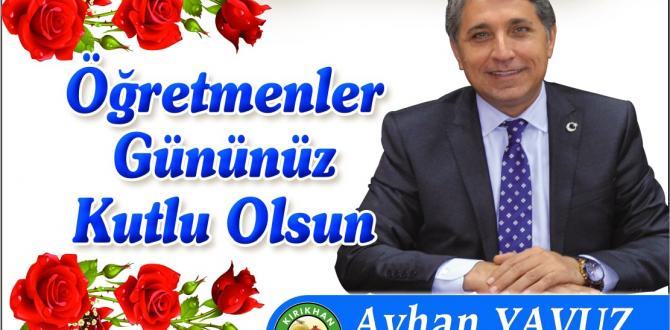 BAŞKAN YAVUZ “GELECEK; GENÇLERİN, GENÇLER İSE ÖĞRETMENLERİN ESERİDİR”