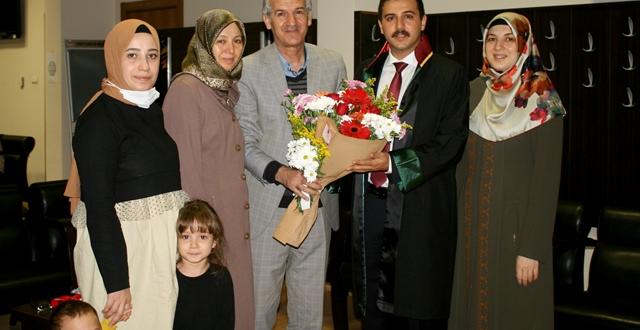 AV. ERGİN, RUHSATI ALDI CÜBBEYİ GİYDİ