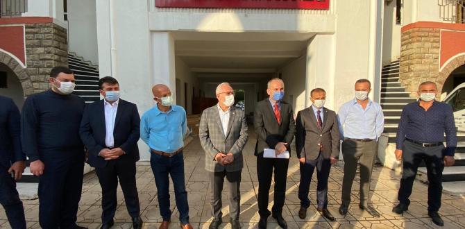 İskenderun’da terör ve yangın nedeniyle yaşanan zararlar karşılanıyor