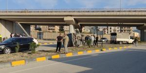 Kamyonetle çarpışıp devrildi