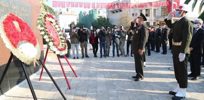 Atatürk Hatay’da törenle anıldı