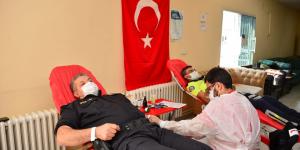 Hatay Emniyetinden Kızılay’a kan bağışı desteği