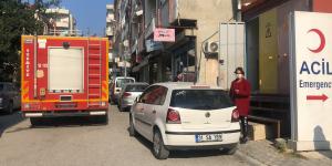Hastanede korkutan yangın
