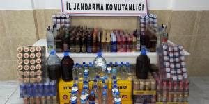 Hatay’da 241 litre kaçak içki ele geçirildi