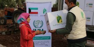 Suriye’de 8 bin adet gıda kolisi dağıtıldı