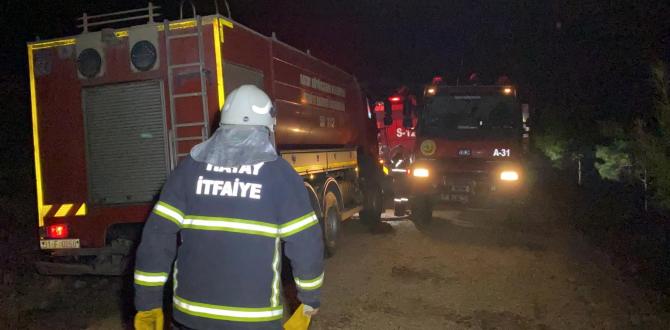 Hatay’daki orman yangını kontrol altına alındı