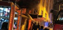 Apartmanda yangın paniği