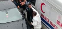 ‘Ben polisim’ diyerek ambulans şoförünü darp etti