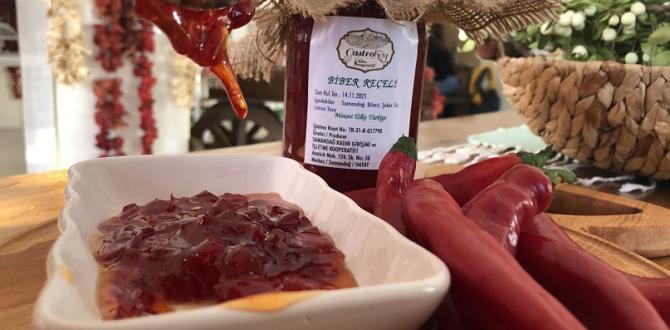 Samandağ biberi “Aşk Reçeli” OLDU