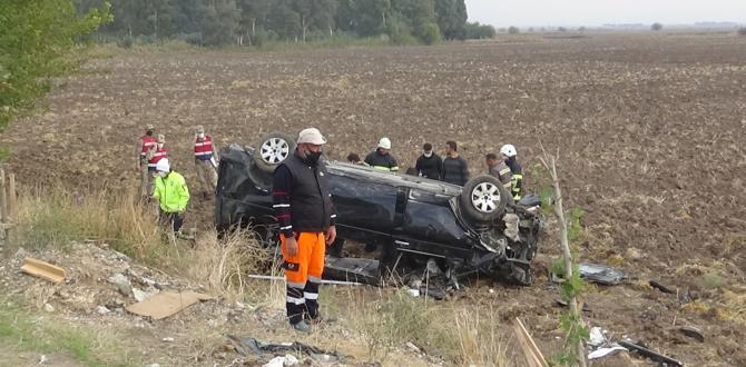 Hatay’da cenaze yolunda kaza: 9 yaralı