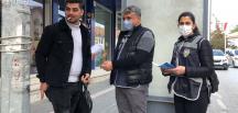 Maskesiz sokağa çıkanlara ceza kesildi