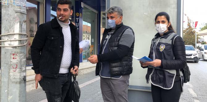 Maskesiz sokağa çıkanlara ceza kesildi