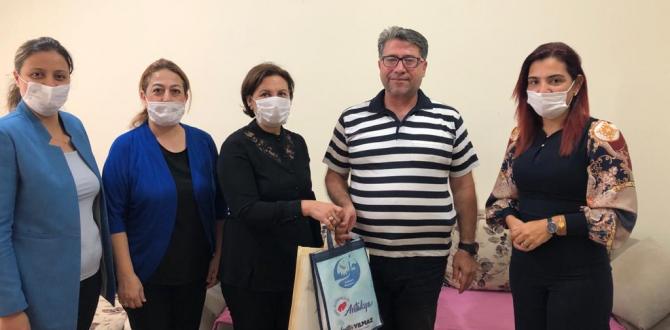 Antakya Belediyesi Başkan Yardımcısı Alev Seçmen’den    GAZİ AİLELERİNE ZİYARET
