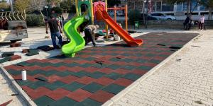 PARK VE YEŞİL ALANLARDA BAKIM VE ONARIM ÇALIŞMALARI DEVAM EDİYOR