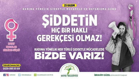 Güzel: Defne, kadın dostu ilçe olacak