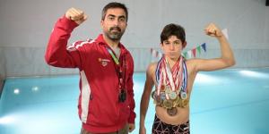 Yaşının üç katından fazla madalyaya sahip şampiyon yüzücüye, havuz kullandırılmıyor