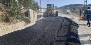 Yol çalışmaları hızla sürüyor