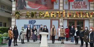 Başkan Eren kadına şiddete dur dedi