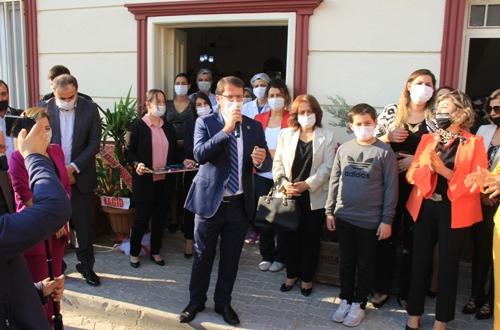 SAMANDAĞ BELEDİYESİ KADIN GİRİŞİMİ KOOPERATİFİ ÜRETİM EVİ’NİN AÇILIŞI GERÇEKLEŞTİ