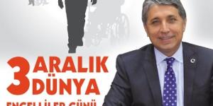 BAŞKAN YAVUZ; “ENGELLİLERİMİZİN ÖNÜNDEKİ EN BÜYÜK ENGEL SEVGİSİZLİKTİR, İLGİSİZLİKTİR”