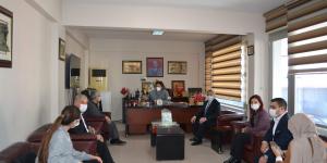 Yeloğlu ve Yayman’dan HD Medya’ya Taziye Ziyareti