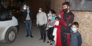 Sokağa çıkma kısıtlamasında dışarı çıkan aile cezadan kaçamadı