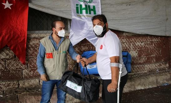 Afrin’de Dünya Engelliler Günü’nde ampute takımlarının motivasyon maçı