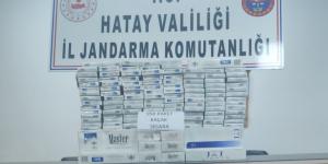 Antakya’da 950 paket kaçak sigara ele geçirildi