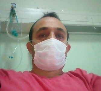 Koronalı taksici, gözyaşları içinde “evinizden çıkmayın” çağrısı yaptı