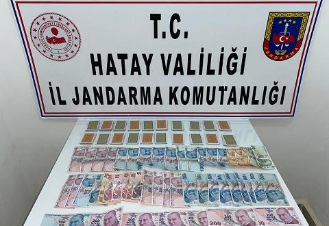 Hatay’da jandarmadan kumar operasyonu