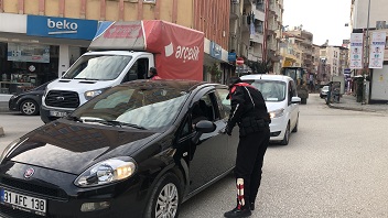 Samandağ’da kısıtlama denetimleri devam ediyor