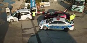 Başka aracın plakasını kullanırken yakalandı