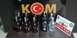 Antakya’da gümrük kaçağı içki ele geçirildi