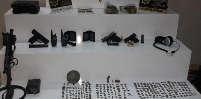 Hatay’da tarihi eser kaçakçılığı