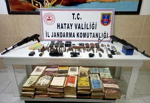 Amanoslarda PKK’ya ait silah ve mühimmat bulundu