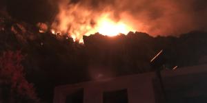 Hatay’da çıkan yangın 6 saat sonra söndürüldü soğutma yapılıyor