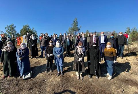 Hatay’da Dostluk Ormanı uluşturuldu