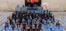 Hatay’da kaçak ve sahte içki operasyonu