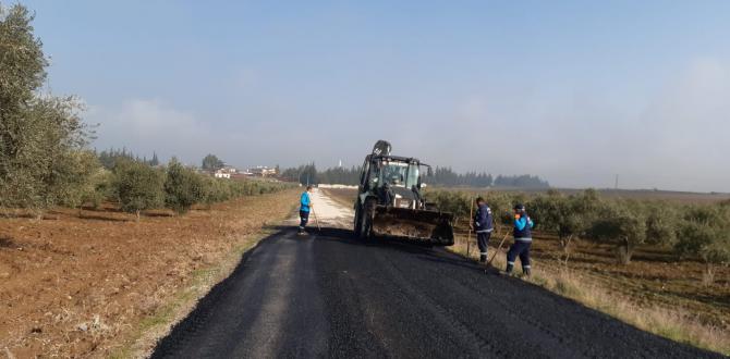 ANTAKYA BELEDİYESİ ANTAKYA’YI ASFALTLA BULUŞTURMAYA DEVAM EDİYOR