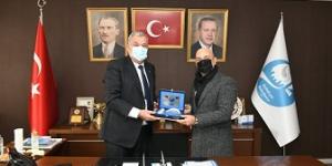 HGC BAŞKANI TEMİZYÜREK BAŞKAN YILMAZ’I ZİYARET ETTİ