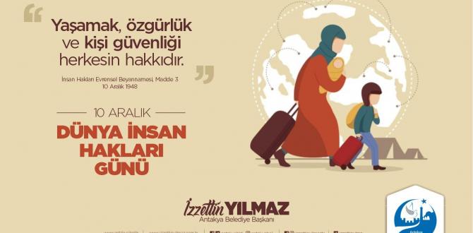 BAŞKAN YILMAZ’DAN 10 ARALIK DÜNYA İNSAN HAKLARI GÜNÜ MESAJI