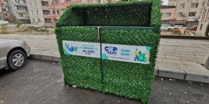 ESTETİK GÖRÜNÜMLÜ ÇÖP KONTEYNERLERİ HİZMETE SUNULDU