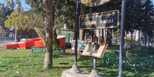 KIŞLASARAY MAHALLESİ ATATÜRK PARKI  YEPYENİ BİR GÖRÜNÜME KAVUŞTU