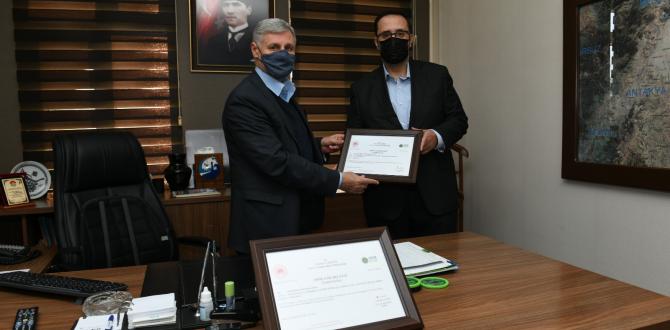 ANTAKYA BELEDİYESİ’NE SIFIR ATIK BELGESİ