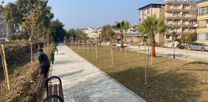 ANTAKYA BELEDİYESİ’NDEN “KÜÇÜKDALYAN MAHALLESİNE  5 BİN METREKARELİK YENİ PARK MÜJDESİ”