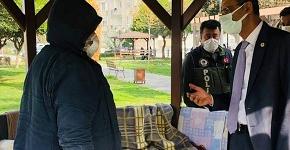 Başkan Güzel, evsiz vatandaşa sahip çıktı